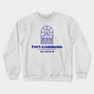 Port Louisienne de coeur - Brittany Morbihan 56 BZH Sea Crewneck Sweatshirt